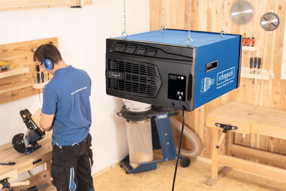 Produktbild Scheppach Luftfilter HDA-14 Heavy Duty 110 W bild 2