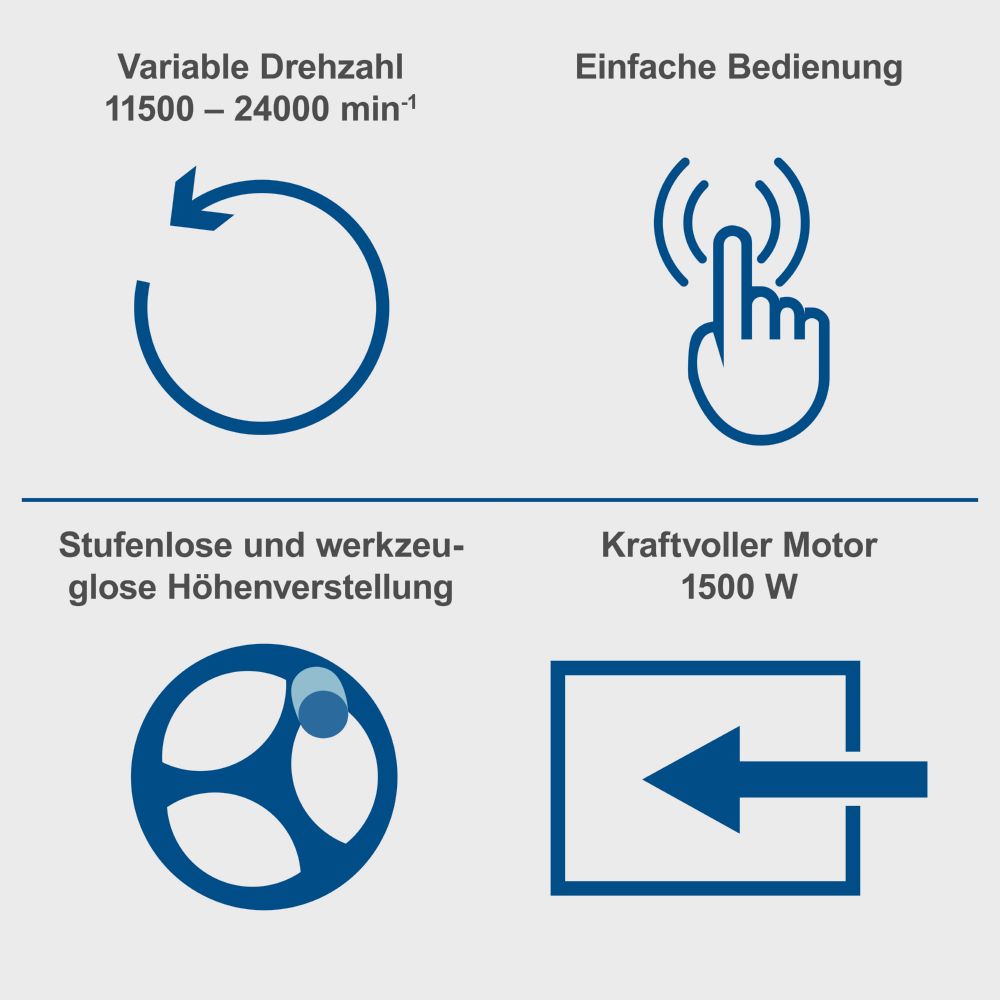 Produktbild Scheppach HF60 Tischfräsmaschine Tischgröße 610 x 360 mm bild 7