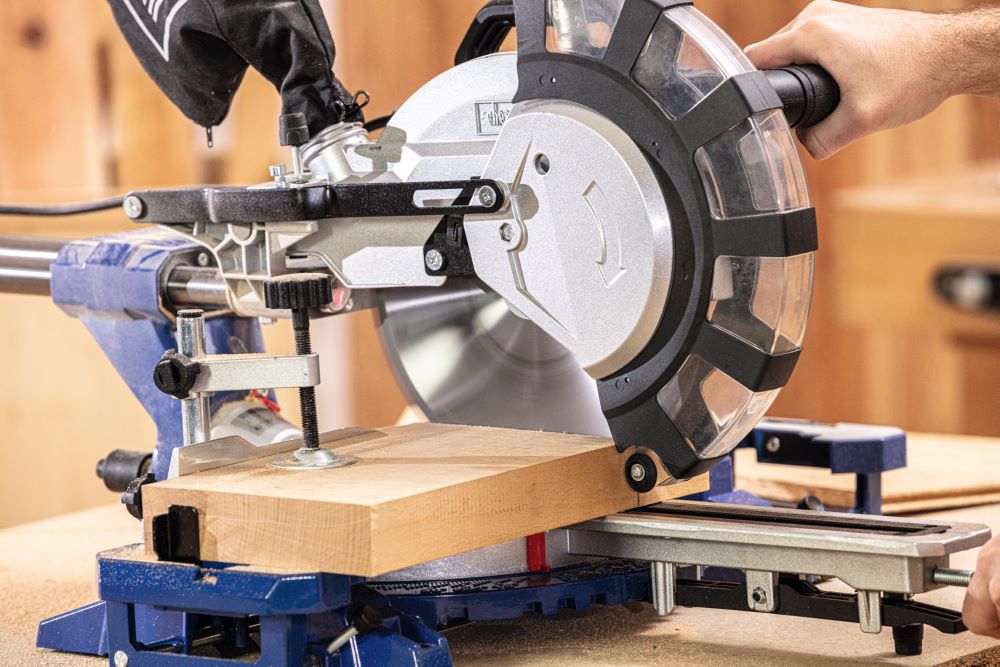 Produktbild Scheppach Kapp-Zug- und Gehrungssäge HM254SPX bild 2