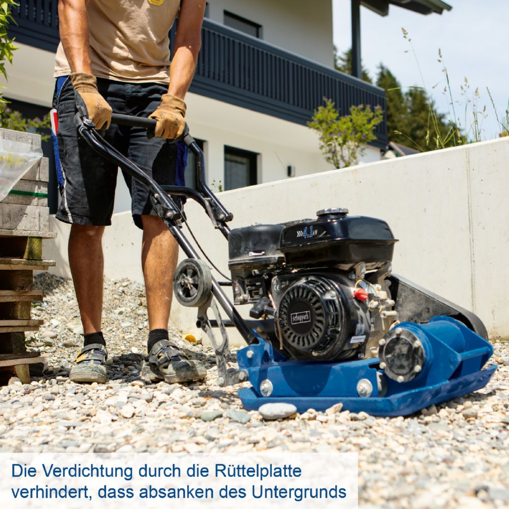 Produktbild Scheppach Rüttelplatte HP1400S 13 kN 1400W 25cm bild 11