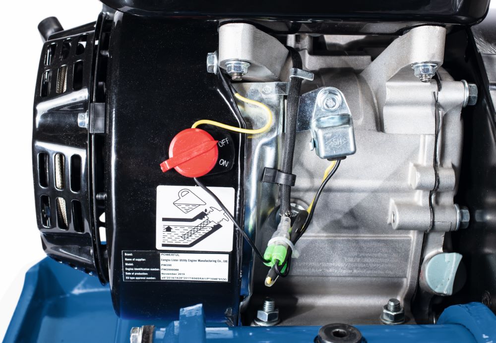 Produktbild Scheppach Rüttelplatte HP1400S 13 kN 1400W 25cm bild 4