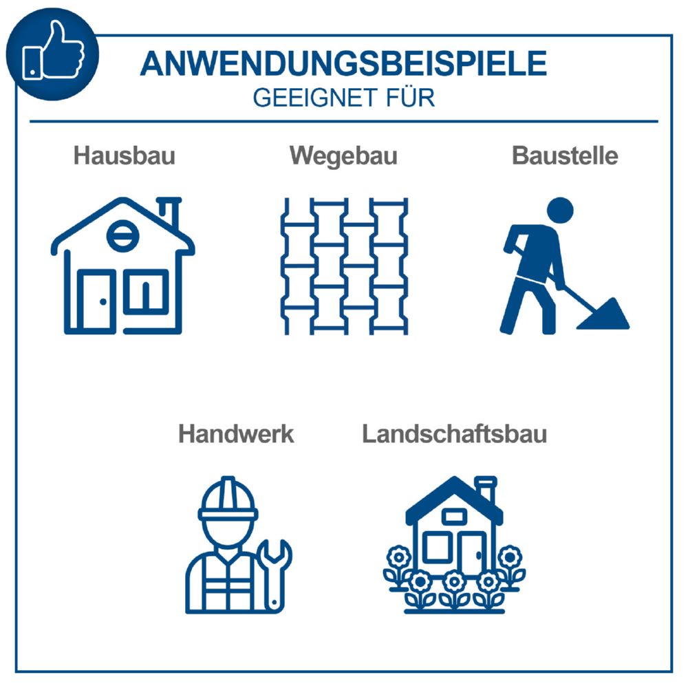 Produktbild Scheppach Rüttelplatte HP1400S 13 kN 1400W 25cm bild 8
