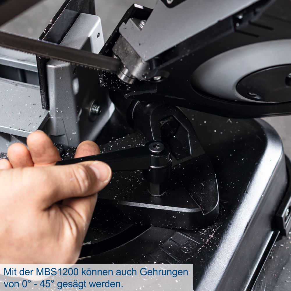 Produktbild Scheppach Metall-Bandsäge MBS1200 1200 W Motor bild 6