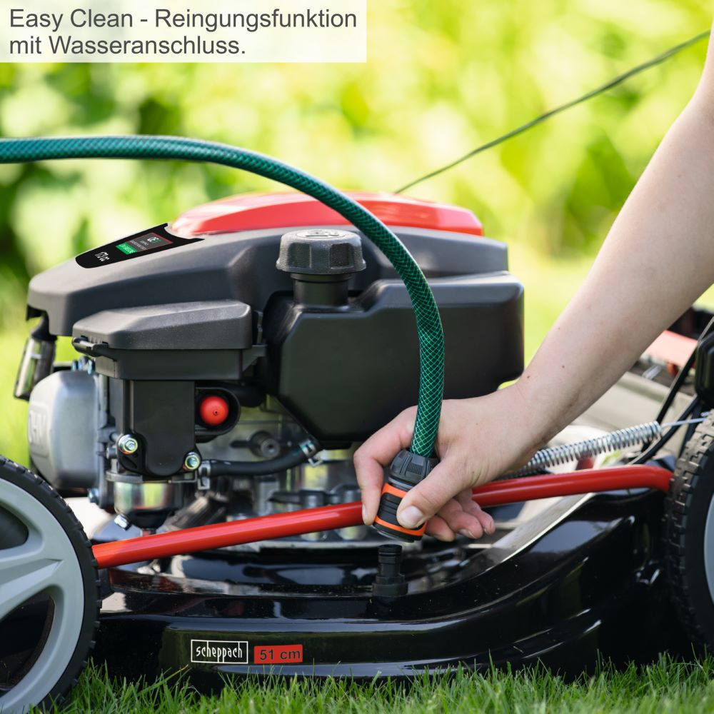 Produktbild Scheppach 6 in1 Benzin-Rasenmäher mit Radantrieb MS161-46 mit 3,5 PS / 2,6 kW bild 11