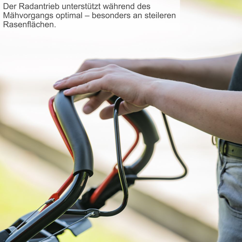 Produktbild Scheppach 6 in 1 Benzin-Rasenmäher mit Radantrieb MS173-51 4,5 PS bild 11