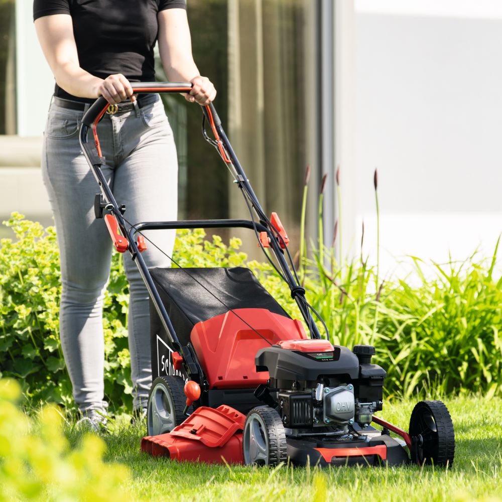 Produktbild Scheppach 6 in 1 Benzin-Rasenmäher mit Radantrieb MS173-51 4,5 PS bild 15