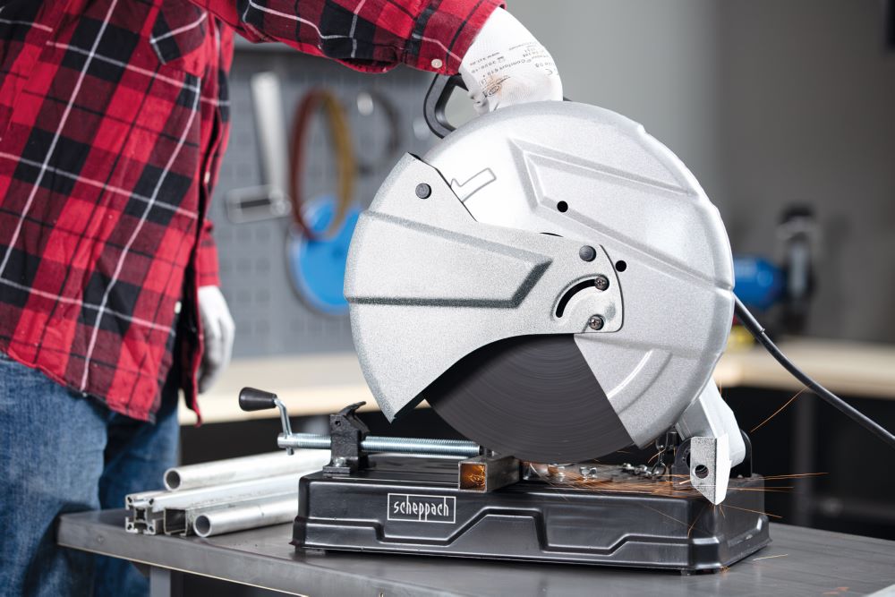 Produktbild Scheppach Metall-Trennschneider 355 mm MT150 2600 W Motor bild 2