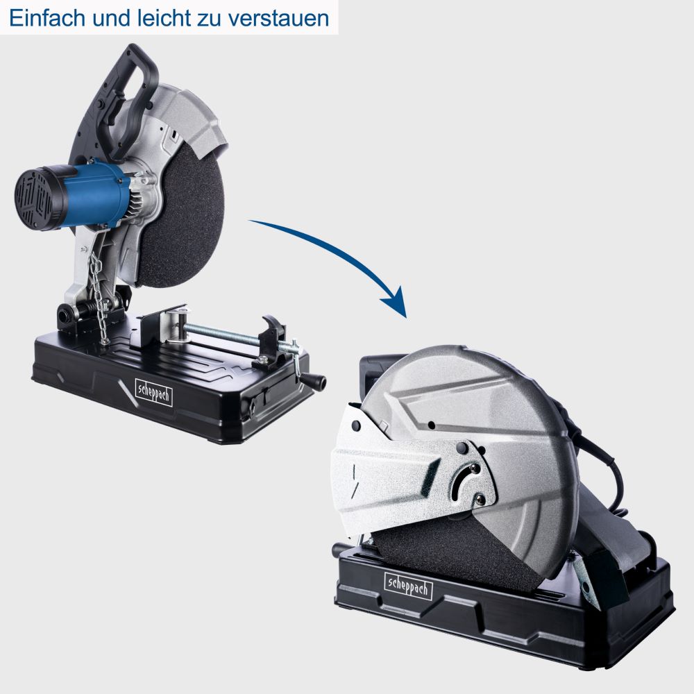 Produktbild Scheppach Metall-Trennschneider 355 mm MT150 2600 W Motor bild 8
