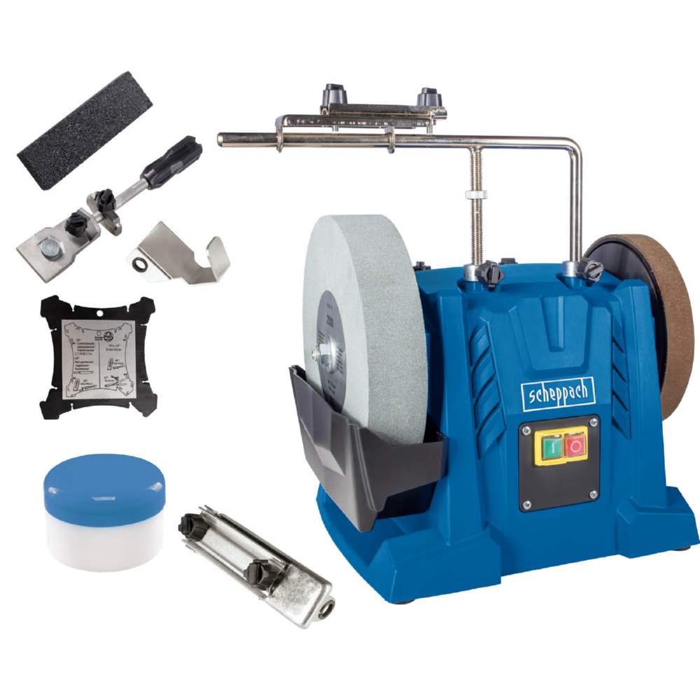 Produktbild Scheppach Nass Schleifsystem Tiger 7000S 250mm mit Universal Schleifvorrichtung 70