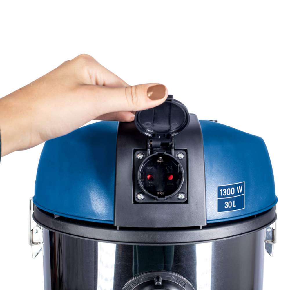 Produktbild Scheppach Premium Nass Trockensauger 30 Liter 1,3 kW mit Zubehör bild 3