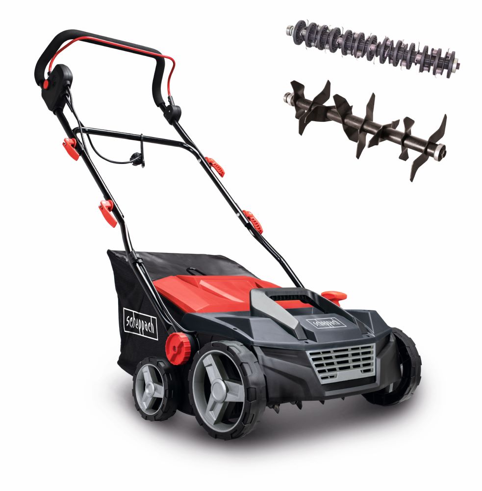 Produktbild Scheppach Elektro-Vertikutierer SC38 Arbeitsbreite 380 mm 1600 W