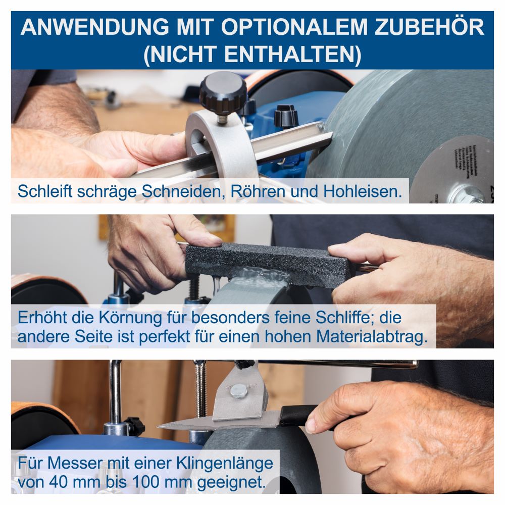 Produktbild Scheppach Nass-Schleifsystem TIGER5000S 150 W starker Induktionsmotor bild 11