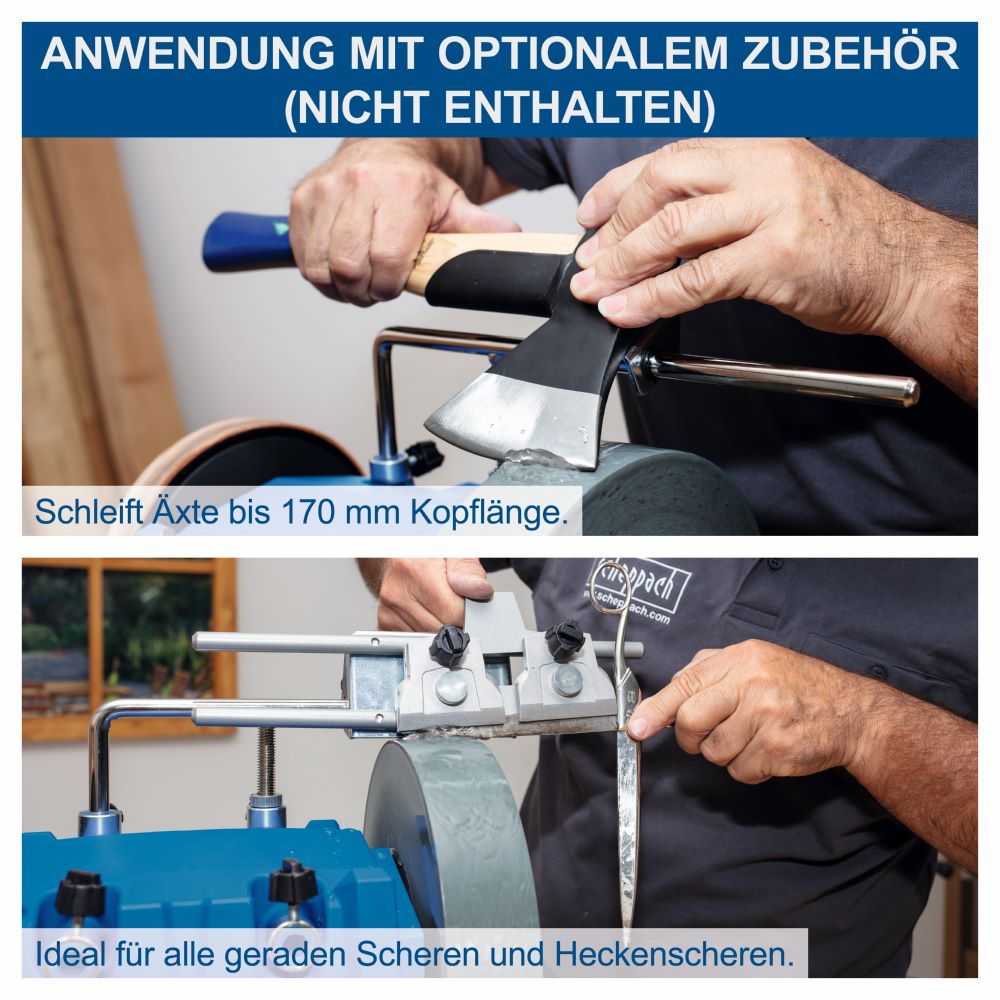 Produktbild Scheppach Nass-Schleifsystem TIGER5000S 150 W starker Induktionsmotor bild 12