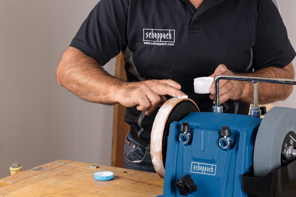 Produktbild Scheppach Nass-Schleifsystem TIGER5000S 150 W starker Induktionsmotor bild 4