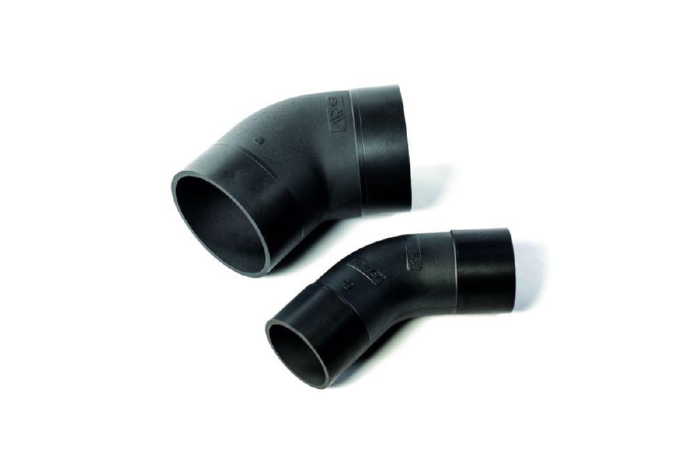 Produktbild Schneider Druckluft Rohr Bogen 45 Grad Durchmesser 158 mm