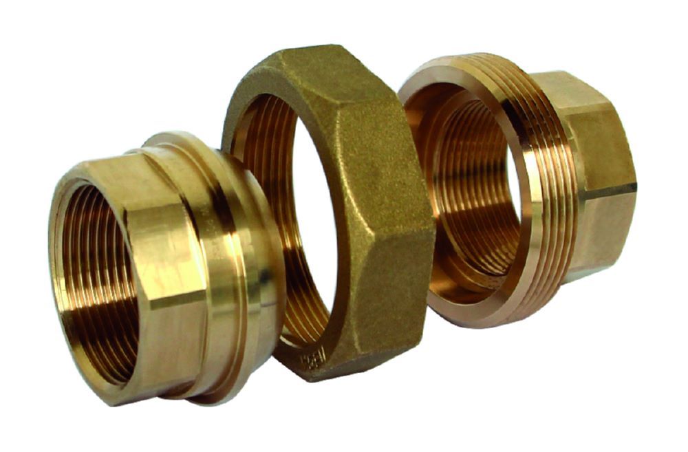 Produktbild Schneider Druckluft Doppelnippel aus Messing DNL-G2i x G2i