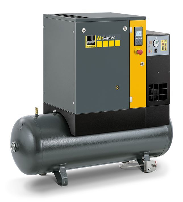 Produktbild Schneider Druckluft Kompressor AM B 4-10-270 XBDK Maße 1540 x 1350 mm