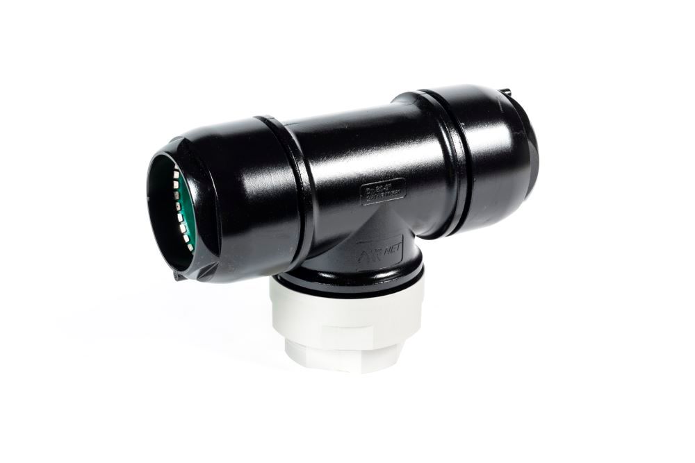 Produktbild Schneider Druckluft Reduzier T Stück B-S Durchmesser 80 x G2-1/2" i