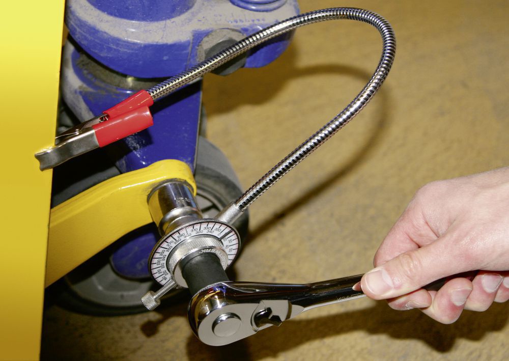 Produktbild KRAFTWERK Drehwinkel Messgerät mit Cliparm bild 2