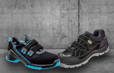 Produktbild arbeitskleidung schutz fussschutz sicherheitssandalen teaser