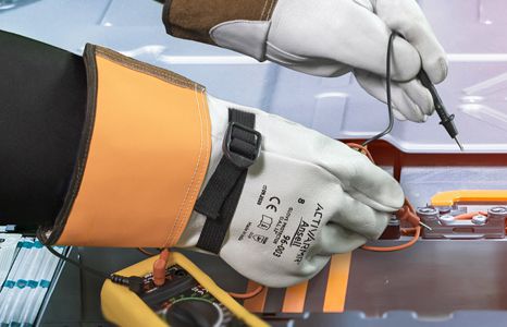 Produktbild arbeitskleidung schutz handschutz elektrikerschutzhandschuhe teaser