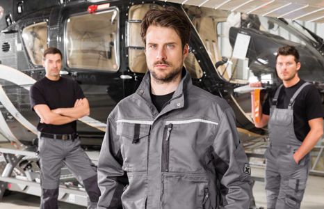 Produktbild arbeitskleidung schutz normale berufskleidung arbeitsjacken teaser