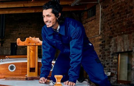 Produktbild arbeitskleidung schutz normale berufskleidung arbeitskombi overall teaser