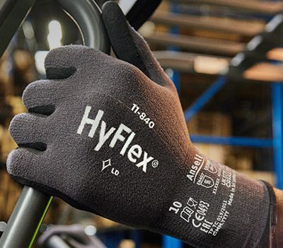 Produktbild arbeitskleidung schutz werbeblock ansell arbeitshandschuhe