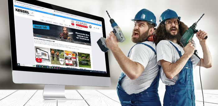 Produktbild Werbebanner für den Blog Kessel-Talk