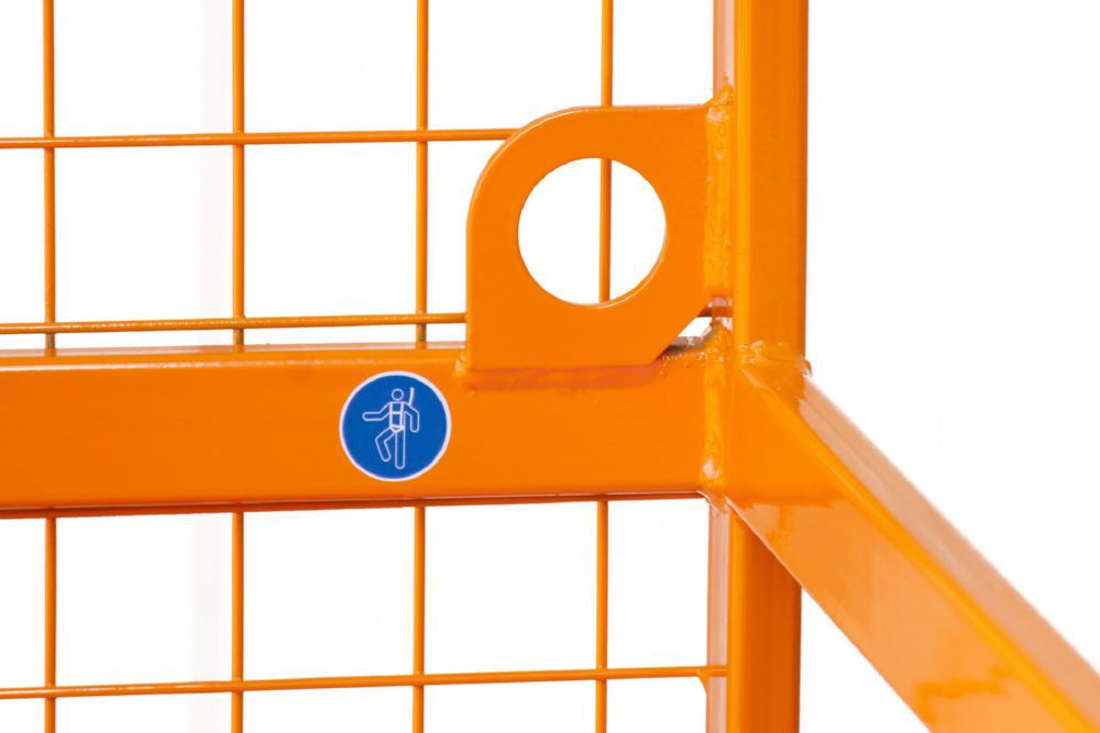 Produktbild Bauer Arbeitsbühne MB-D/L für 2 Personen gelborange 805 x 1290 x 1990 mm bild 4