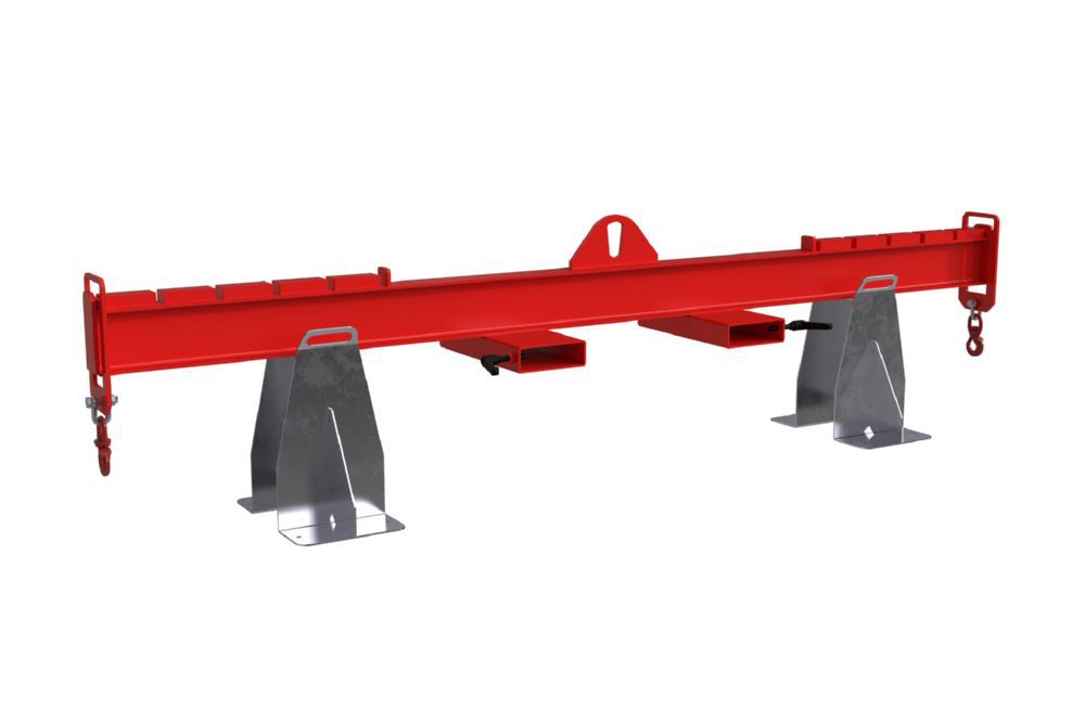 Produktbild Bauer Balken Traverse BT 3001 feuerrot 3040 x 460 x 570 mm bild 2