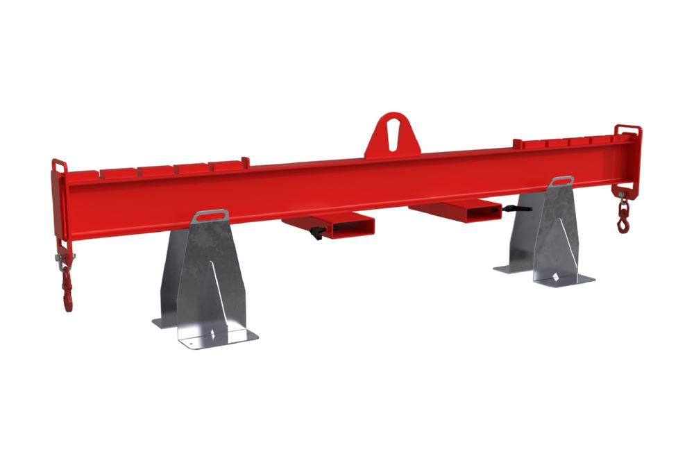 Produktbild Bauer Balken Traverse BT 3002 feuerrot 3040 x 460 x 715 mm bild 2