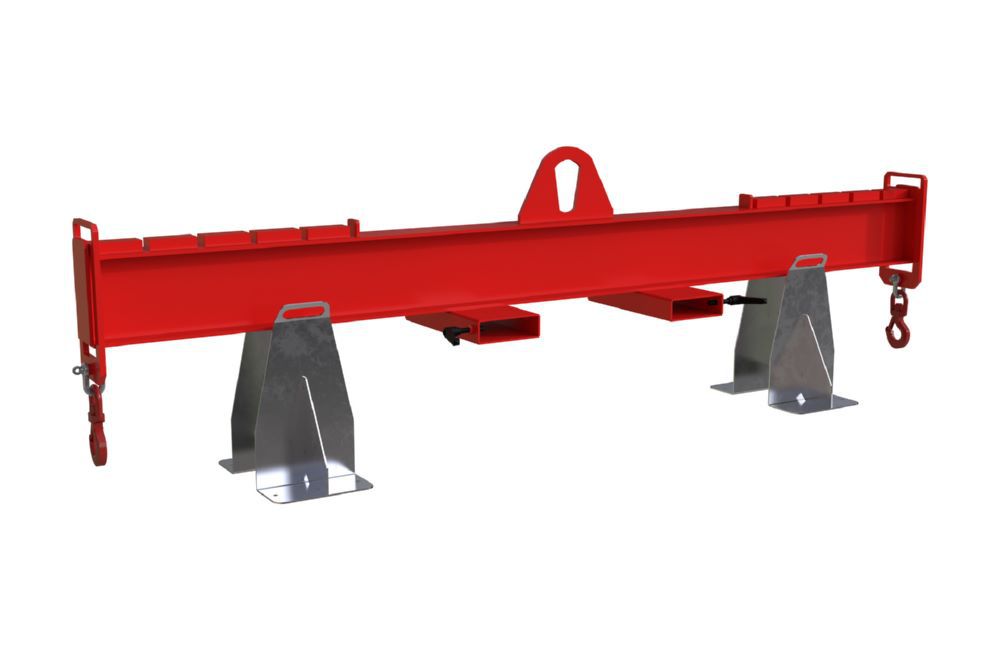 Produktbild Bauer Balken Traverse BT 3003 feuerrot 3040 x 460 x 805 mm bild 2