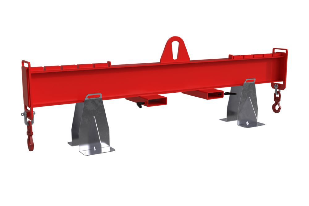 Produktbild Bauer Balken Traverse BT 3005 feuerrot 3040 x 460 x 960 mm bild 2