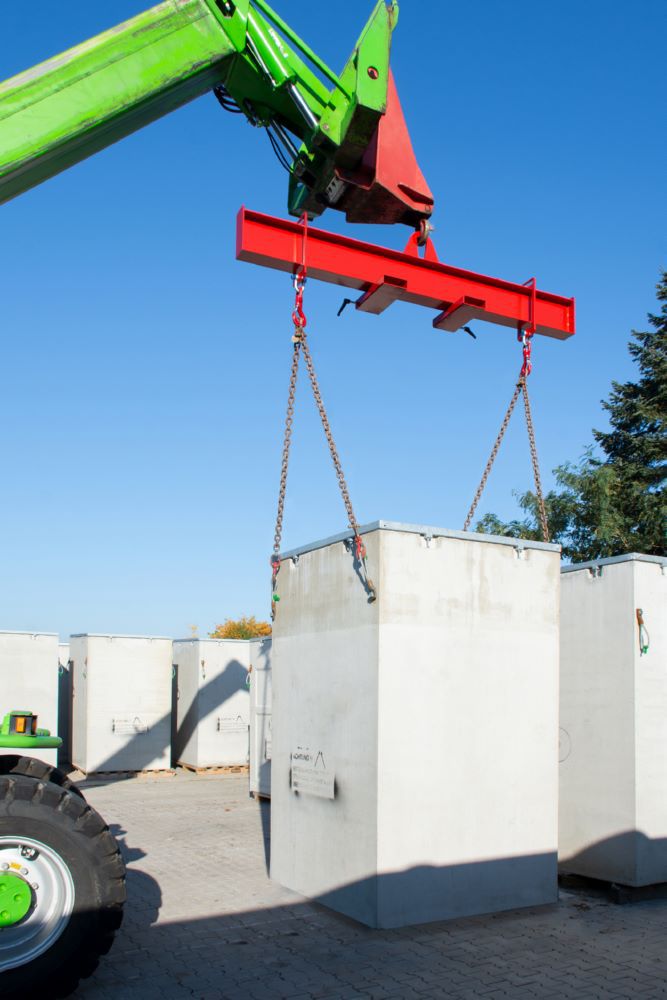 Produktbild Bauer Balken Traverse BT 3005 feuerrot 3040 x 460 x 960 mm bild 3