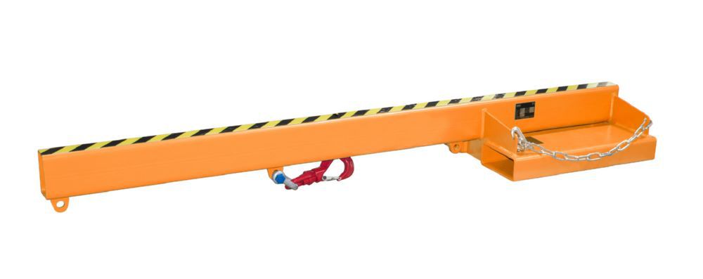 Produktbild Bauer Lastarm LA 2400-5,0 mit Einfahrtasche gelborange 2400 mm