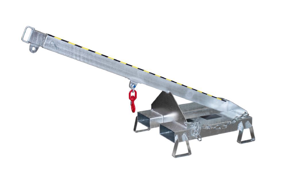 Produktbild Bauer Lastarm LAT 25-1,0 mit Stützfüße feuerverzinkt 690 x 1675 x 1005 mm