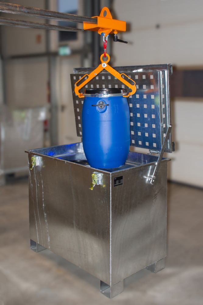 Produktbild Bauer Lithium Ionen Lagerbehälter LIL mit 340 Liter feuerverzinkt bild 1