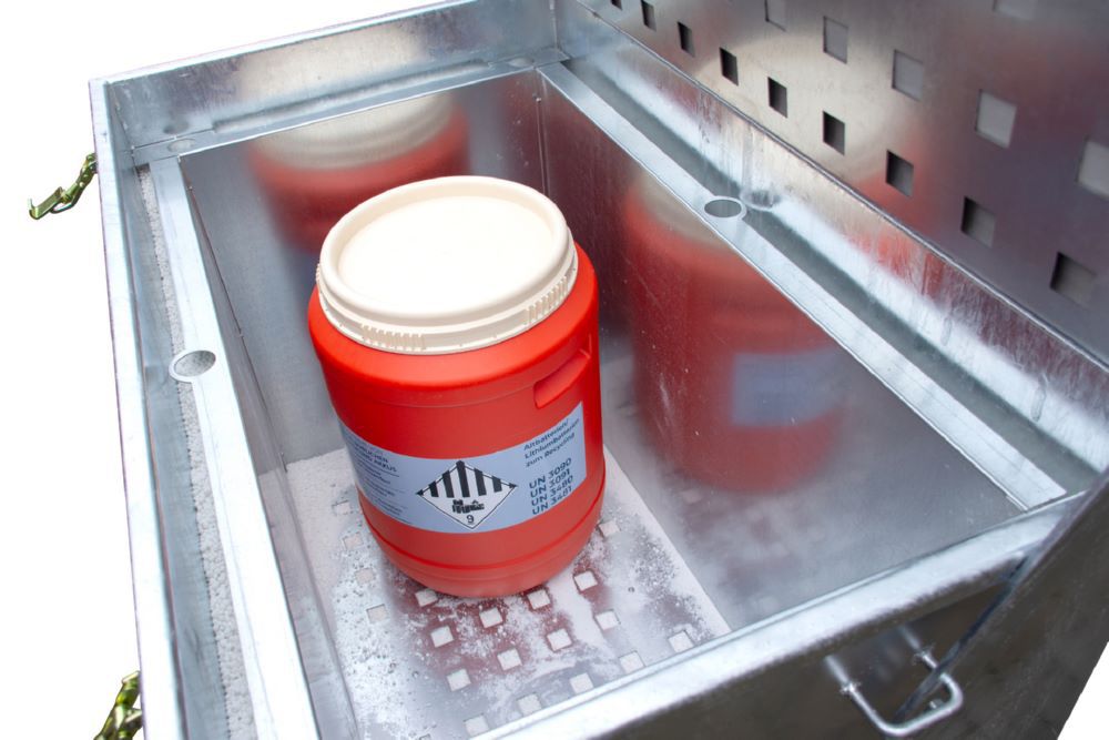 Produktbild Bauer Lithium Ionen Lagerbehälter LIL mit 340 Liter feuerverzinkt bild 2