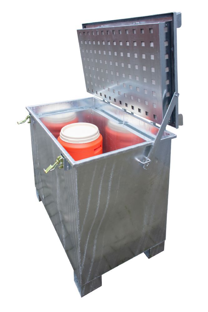 Produktbild Bauer Lithium Ionen Lagerbehälter LIL mit 340 Liter feuerverzinkt bild 4