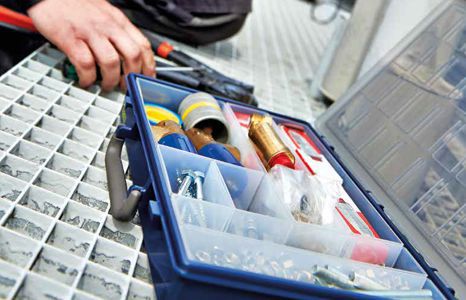 Produktbild befestigungstechnik montagekoffer sortimentskaesten teaser