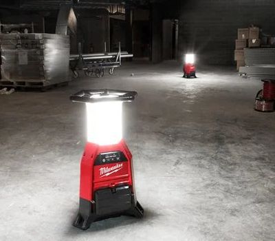 Produktbild beleuchtung werbeblock milwaukee arbeitsleuchten