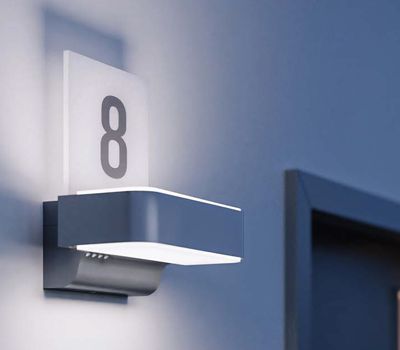 Produktbild beleuchtung werbeblock steinel sensorleuchten