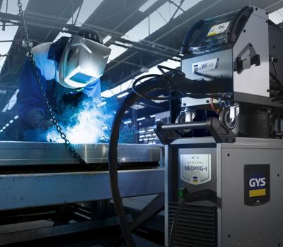 Produktbild elektrowerkzeuge maschinen werbeblock gys schutzgasschweissgeraete