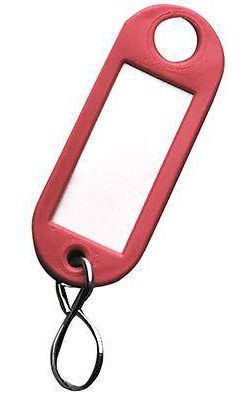 Produktbild Format Schlüsselanhänger rot Pack mit 100 Stück