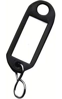 Produktbild Format Schlüsselanhänger schwarz Pack mit 100 Stück