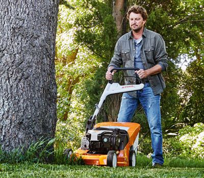 Produktbild garten werbeblock stihl rasenmaeher ratgeber