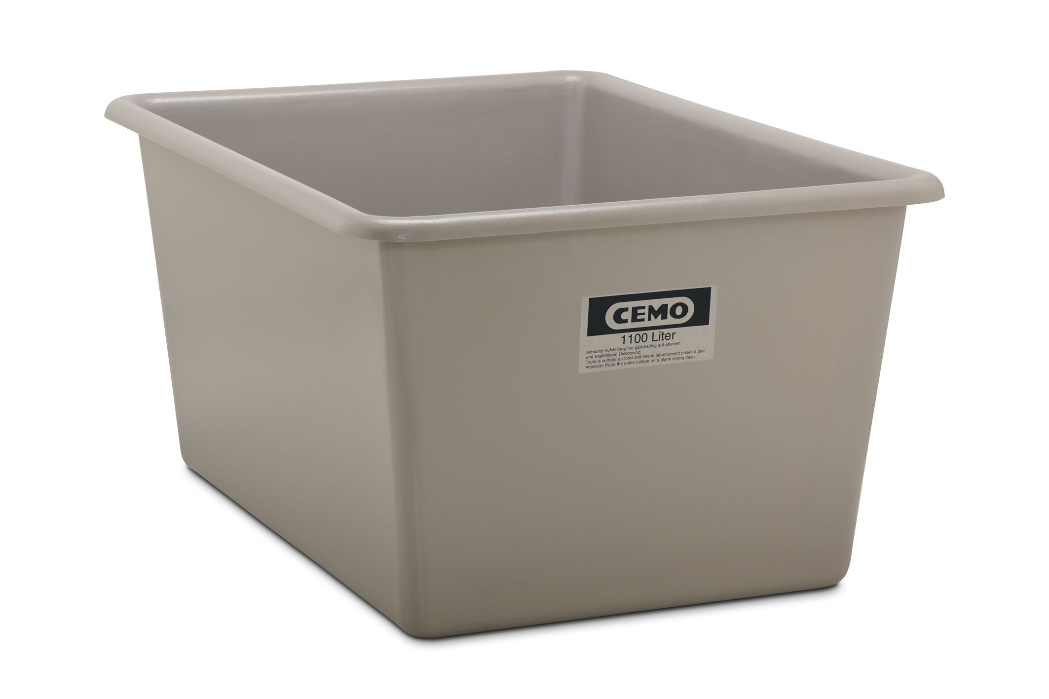 Produktbild Cemo Rechteckbehälter GFK 1100 Liter