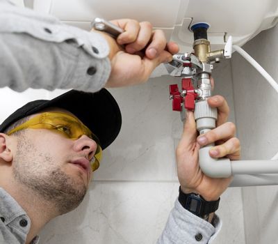 Produktbild heizungs. wasserinstallation werbeblock sanitaerwerkzeuge banner