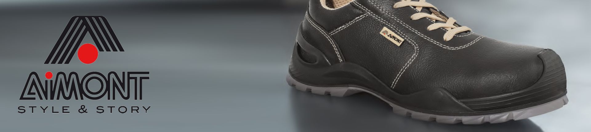 Bild Aimont Arbeitsschuh Modell Roboris in Nahaufnahme